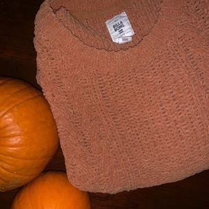Caramel Billabong Cableknit Sweater